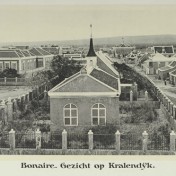 Gezicht op Kralendijk 1913